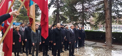 18 Mart Şehitleri Anma Günü ve Çanakkale Deniz Zaferi'nin 108’nci Yıl Dönümü Törenle Kutlandı