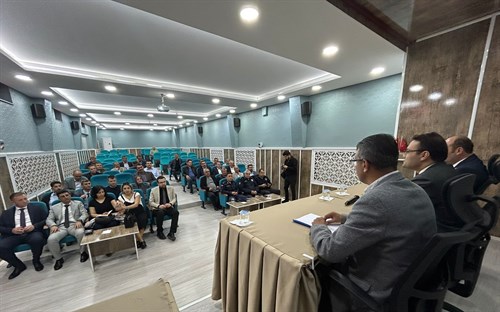 İlçemizde Muhtarlar Toplantısı Gerçekleştirildi.